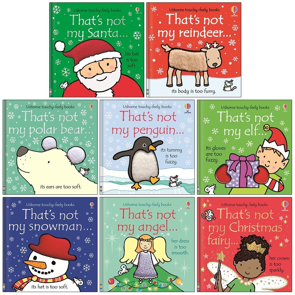 Usborne White That's Not My... Christmas Collection 8 Books Set By Fiona Watt - Board Books - Ages 0-3 - Touchy-Feely Sensory Books - Perfect First Christmas Gift For Babies & Toddlers - Image 5