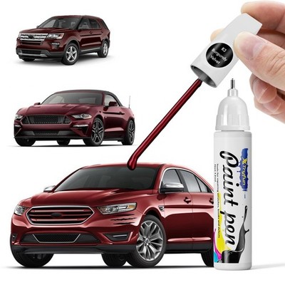 R3 Burgundy Velvet Touch Up Paint Compatible with Ford, DIY Car Paint Scratch...