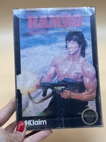Rambo NES Nintendo entertainment system Complete CIB Authentic very good 👍 