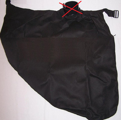 Ersatz Laubsauger Fangsack Laubsack passt für Einhell Blue BG-EL 2300/1 2500/1 E