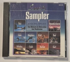Music CD, Various, Serenity Sampler, 1995 Madacy, VG Condition 