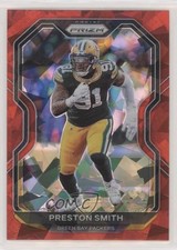 2020 Panini Prizm Red Ice Prizm Preston Smith #211 0hd6