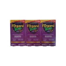 3 Pack-FDgard Caraway Oil Dietary Supplement 36 Capsules 1/2027+