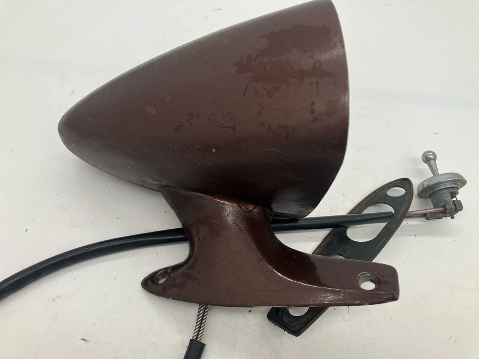 71-80 Pinto Mustang II Bobcat LH Sport Racing Outside Remote Mirror USED - Image 2 of 4