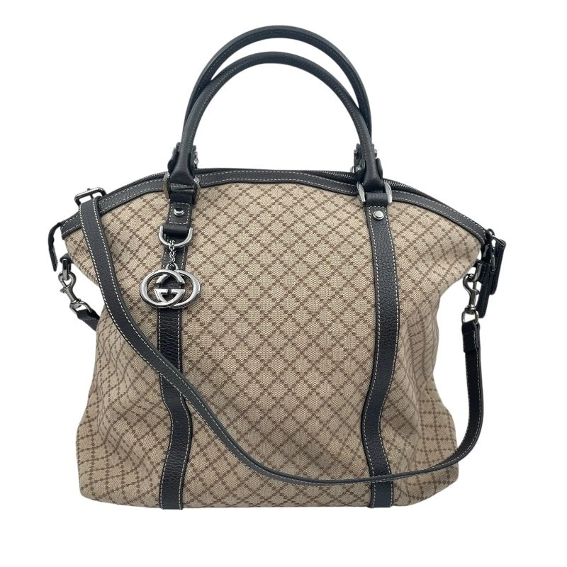 Sac à main toile GUCCI Diamante SUKEY marron diamant #2597