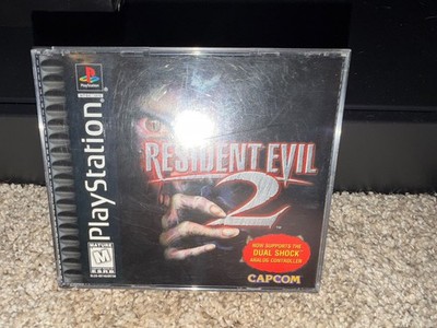 Resident Evil 2 (Sony PlayStation 1, 1998) Dual Shock Edition CIB with Reg Card