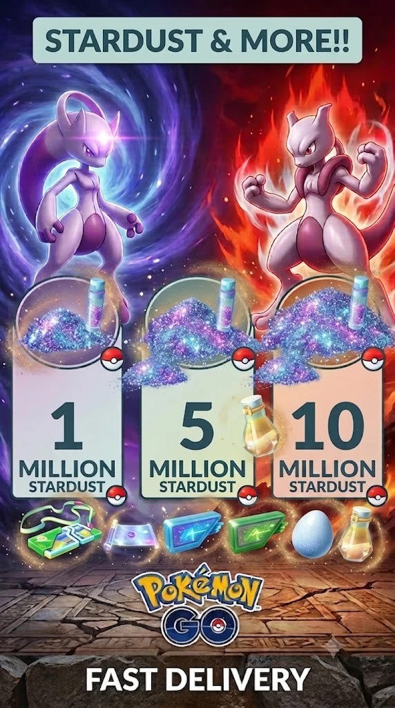 Paquete Stardust Los mejores precios para monedas poke y más PM