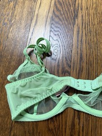 Agent Provocateur Mint Green Mesh Tulle Bra 32C