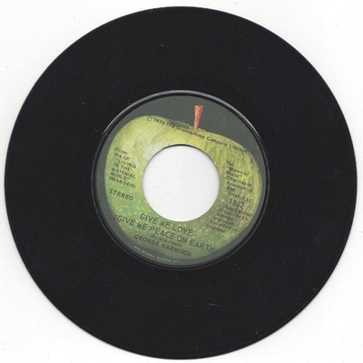 GEORGE HARRISON, ''GIVE ME LOVE (GIVE ME PEACE ON EARTH)''
