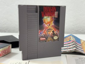 Dragon Warrior III 3 (Nintendo NES) CIB Complete w/ 3 Original Inserts