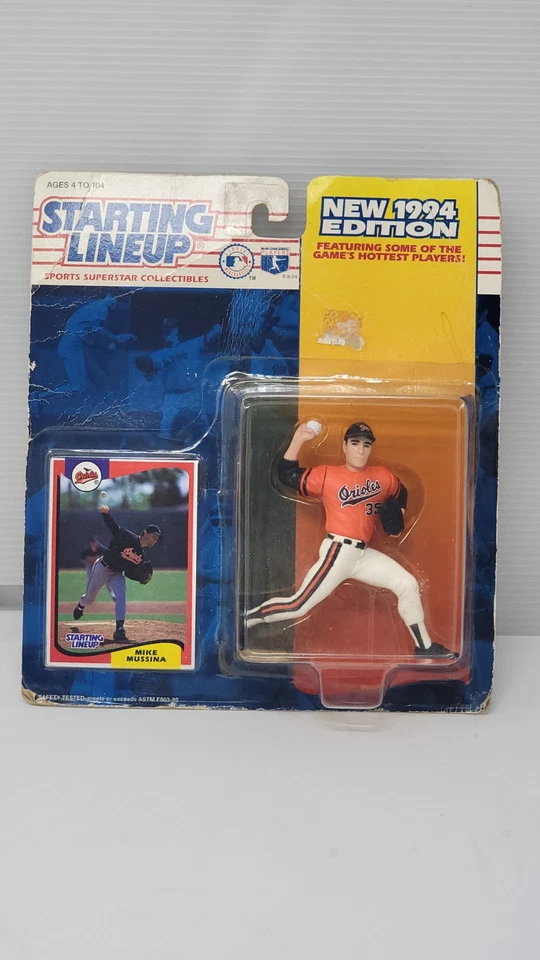 Lote de 4 figuras de jugadores de béisbol de alineación inicial 1992-1994-1995-1997 stock antiguo Foto 3 de 4