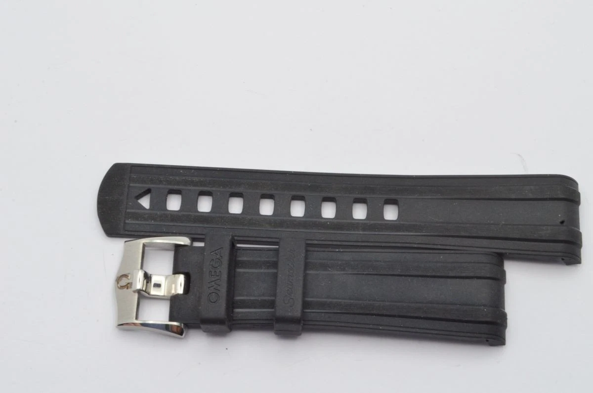 OMEGA Black Wristwatch Bands 21 mm Band Width for sale | eBay