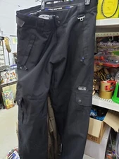 Depro Series Ocean & Earth men Black Snowboarding Snow Winter Pants Xl