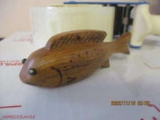 DICK DON TRUDELL ICE FISHING SPEARING DECOY CONTEMPORARY XMAS ORNAMENT 31