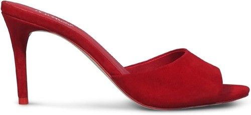 Wittner Red Suede Stiletto Heels size 38 - As New