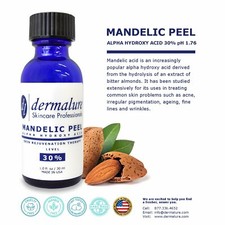 Mandelic Acid 30 AHA Alpha Hydroxy Peel Medical Strength Used For Rosacea Acne