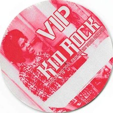 Kid Rock Backstage Pass 2004 Red Circle VIP Variant