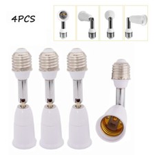 E27 Light Socket Extender ,Extension Socket Extender Adapter, Adapter 4-Pack 