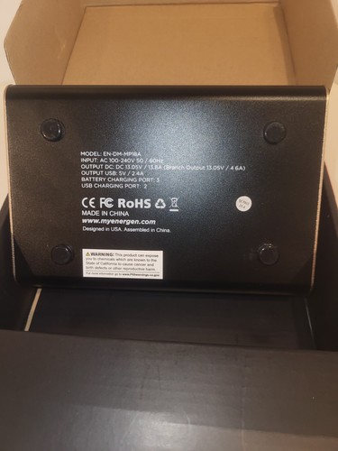 Energen DroneMax MP18A Mavic Pro Series Battery Charger 60W X 3 Fast Charge - Picture 6 of 7