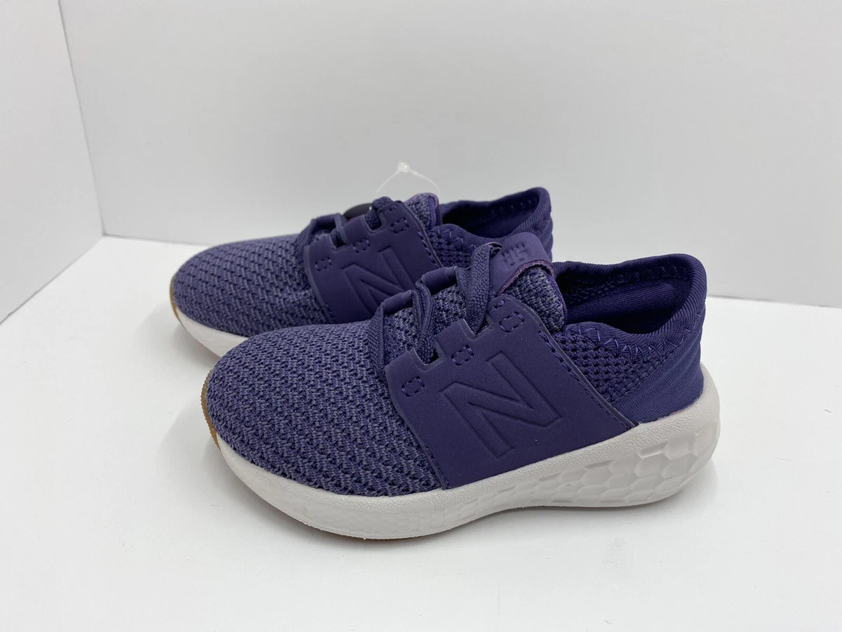 New Balance Toddler Cruz V2 Running Shoes Purple Indigo | eBay