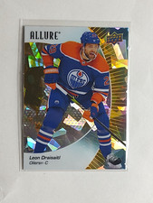 2023-24 UPPER DECK ALLURE LEON DRAISAITL YELLOW TAXI HOCKEY CARD #13