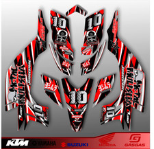 Yamaha YFZ 450 Decals Kit 2003 2004 2005 2006 2007 2008 ATV Graphics