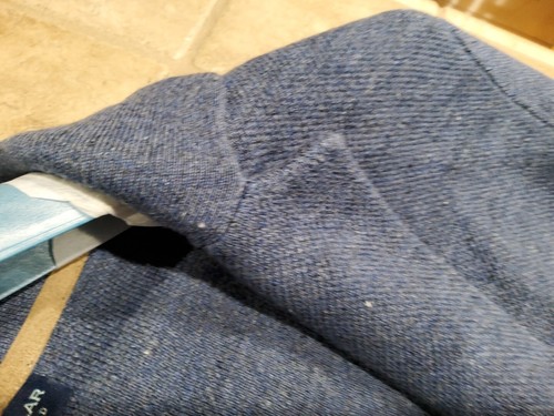 Peter Millar Crown Crafted Concorde Sweater Blazer in Blue Pearl Size Medium NWT - Picture 7 of 22