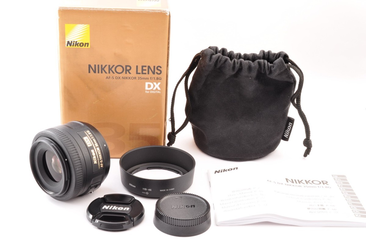 Nikon AF-S DX NIKKOR 35mm f/1.8 G Lens from Japan 