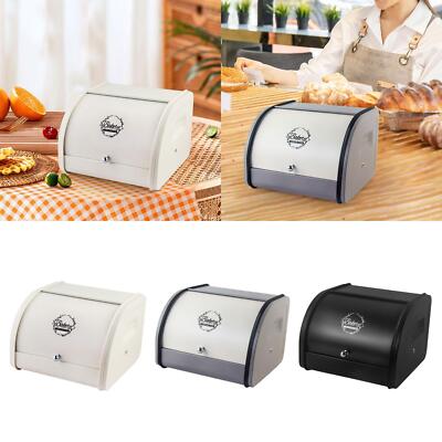 Brotkasten Vintage Brotkasten mit Brötchendeckel für Plätzchen Backwaren Speisekammer