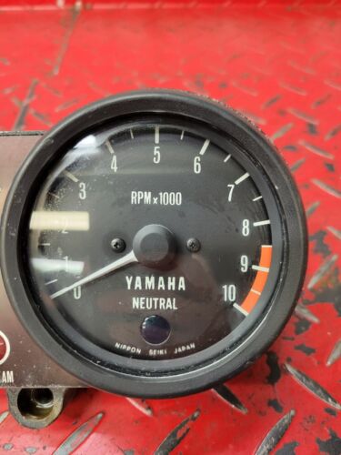 1974 Yamaha RD350 Instrument Speedometer Gauge Cluster Assembly - Picture 4 of 17