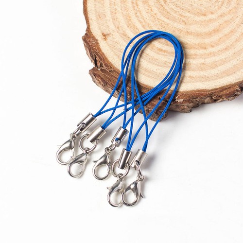 100 Pcs Handy -Seilzubehör Lasso Mit Karabinerverschluss Handygurte - Zdjęcie 8 z 11