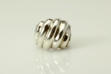Ribbed Dome 925 Sterling Silver Size 6.25 Ring 6.3 grams RIN9082 