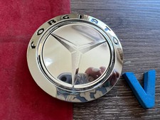 V 1 Forgiato Mercedes Wheels Chrome Wheel Center Cap 238k70