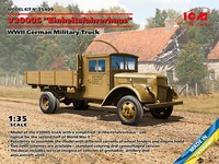 V3000S 'Einheitsfahrerhaus', Wwii German Military Truck 1:3 5 Plastic Model Kit