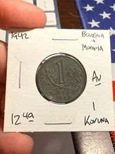 1942 Bohemia 1 Koruna