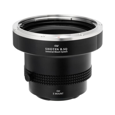SHOTEN UMS B.SQ-SE-U mount adapter - Bronica SQ lens to Sony E camera (Sony α)