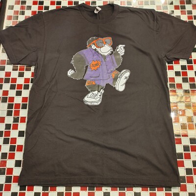 Phoenix Suns Go the Gorilla LARGE Black T-shirt