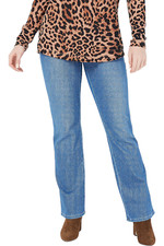 Belle by Kim Gravel Flexibelle Boot-Cut Jeans Medium Wash