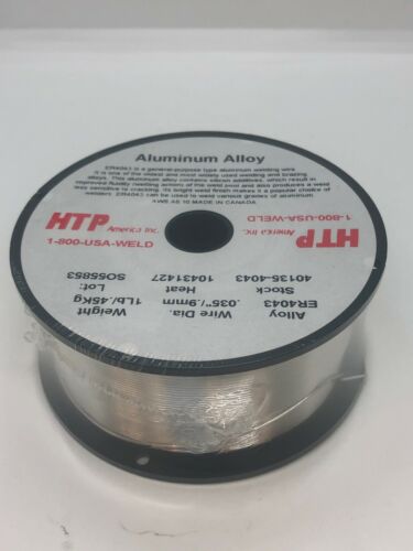 8 1 lb Spool .035" 4043 Aluminum Mig Weld Welding Wire Made In Canada - Picture 2 of 3