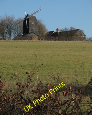 Photo 6x4 Six Mile Bottom Windmill Little Wilbraham A much earlier post m c2015