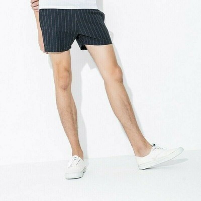 striped hot pants