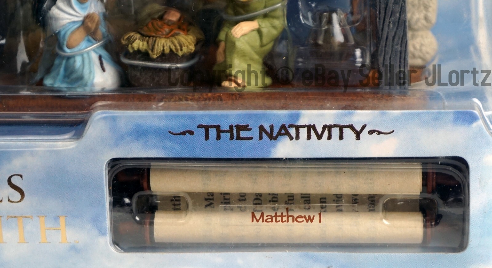Heroes of Faith The Nativity - Christian Religious Figure Set NEW