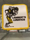 1981 JACK LAMBERT PITTSBURGH STEELERS 3''X3'' VINTAGE STORE STOCK IRON ON PATCH