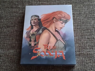 RED SONJA INFO005 Novamedia Korea Limited Blu-Ray Full Slip Arnold Schwarzenegge