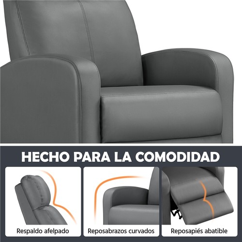 Sillón de Masaje Sillón Relax Silla Butaca Sofá Sillón Ajustable Sillón Relajar - Imagen 25 de 41