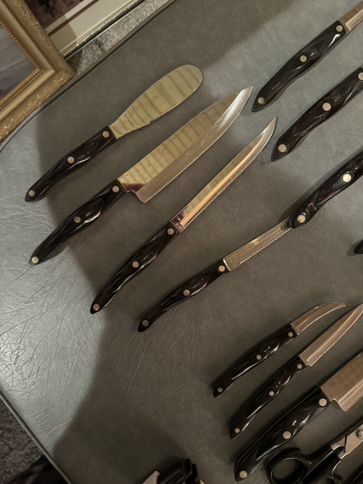 CUTCO ULTIMATE SET with Steak Knives and Block PLUS Sharpener! THE BEST THERE IS eBay