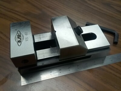 4''X9-3/4'' TOOL MAKER'S PRECISION SCREWLESS VISE #705-04 