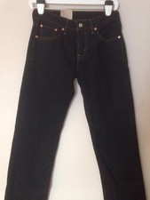 NWT LEVI'S 511 SKINNY FIT BLACK RINSE JEANS W28 L30 JEANS