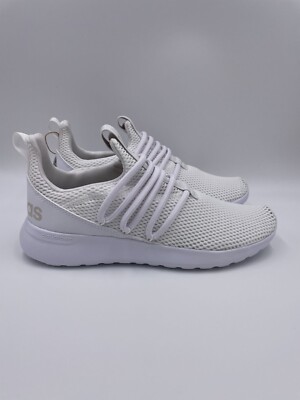 Adidas Lite Racer Adapt 3.0 White Grey Slip On Sneakers Womens FX7295 New