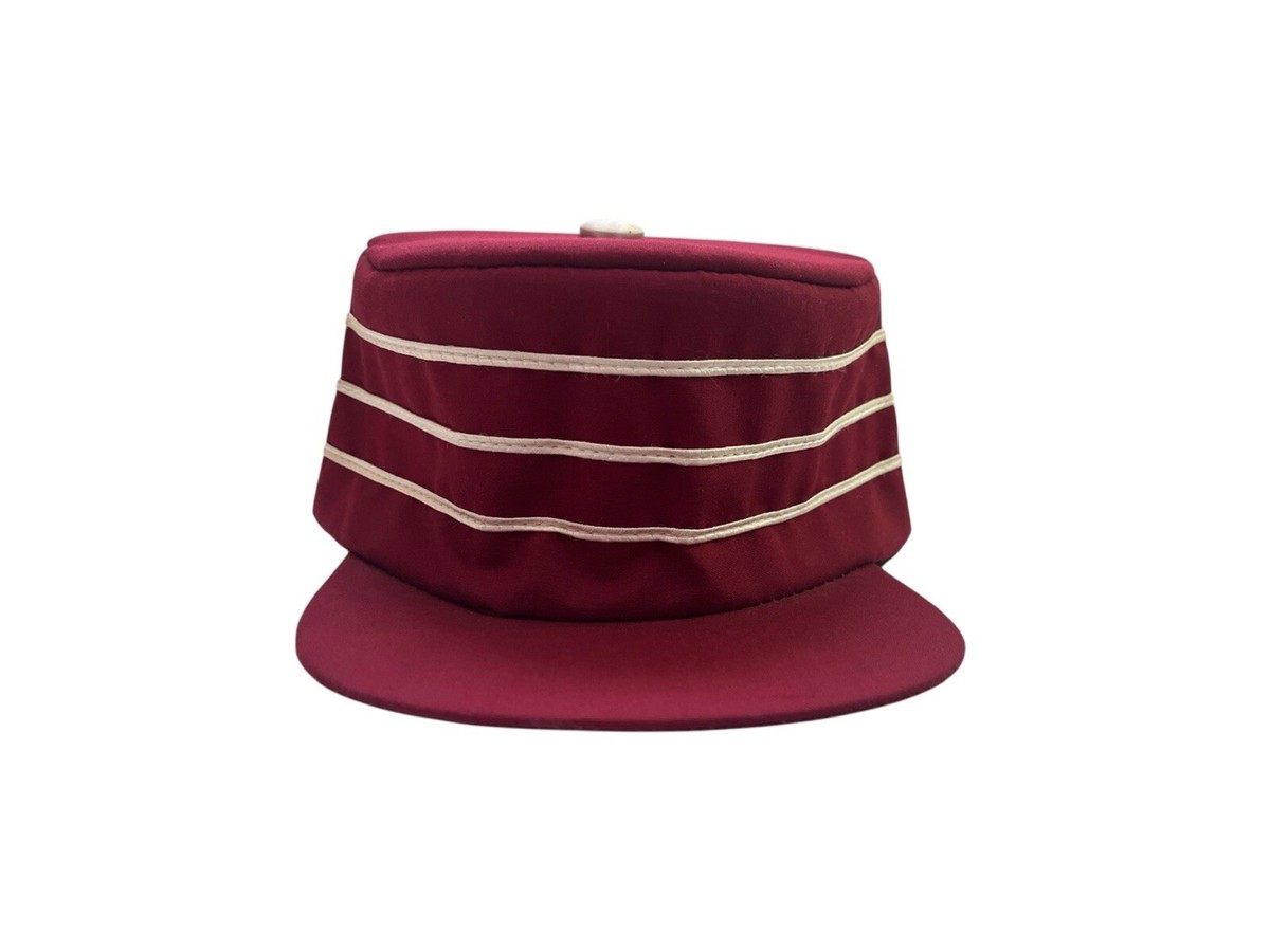 vintage pillbox hat cap mens size small deadstock NWOT 80s
